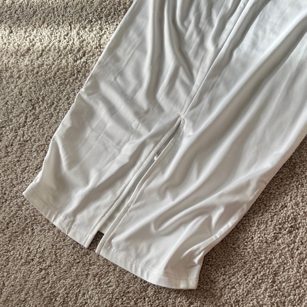 REVOLVE Strapless White Cutout Dress - Picture 4 of 6